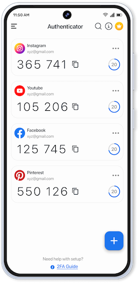 Saai Authenticator App
